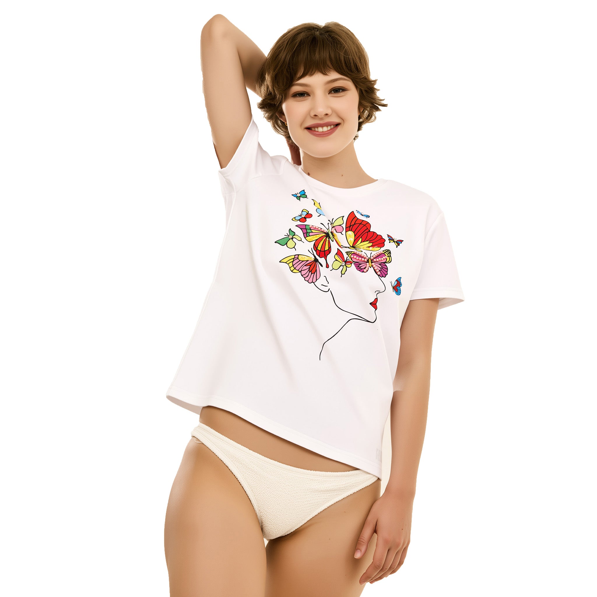 Cotton Printer & Hotfix T-Shirt