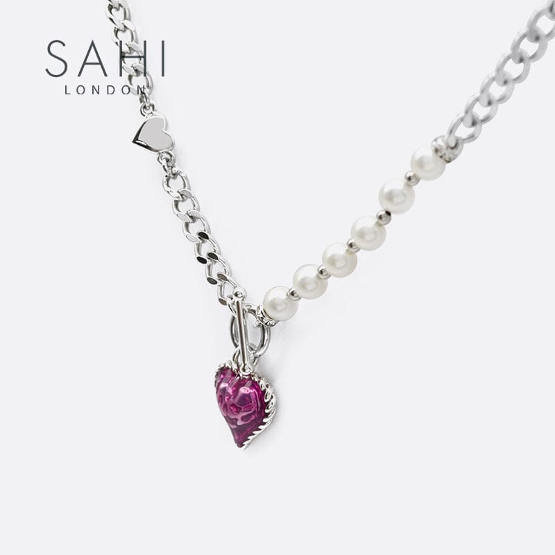 With Love Pearl Bracelet UK for Girls | Sahi London Check out our with love Pearl bracelet uk in our pearl bracelet collection for girls, visit our latest silver plated pearl bracelet for woman in amazing discounted price Shop now from Sahi London best quality Love bracelet and Jewellery for woman book your order now.