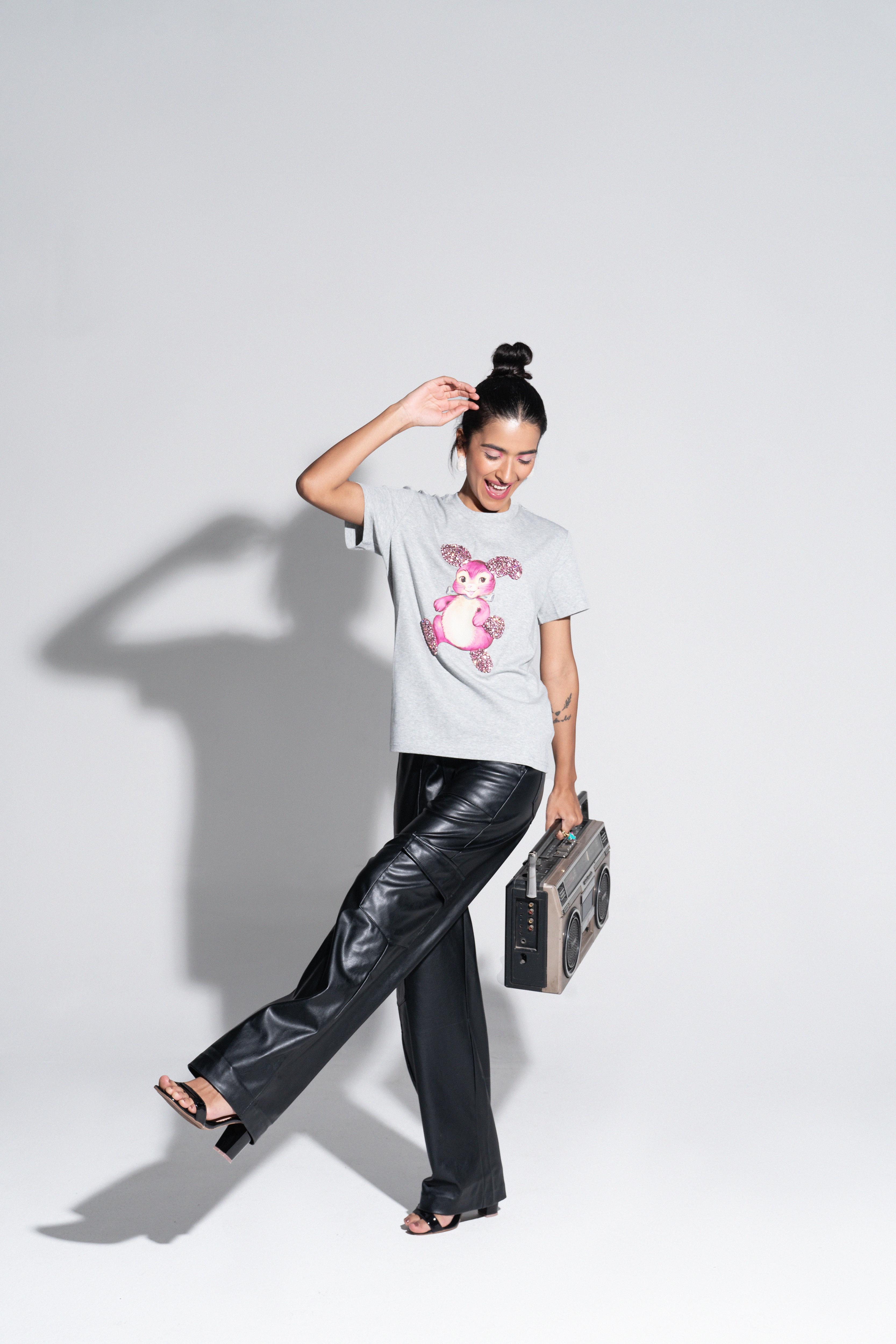 Pop Art Bunny Unisex T-Shirt
