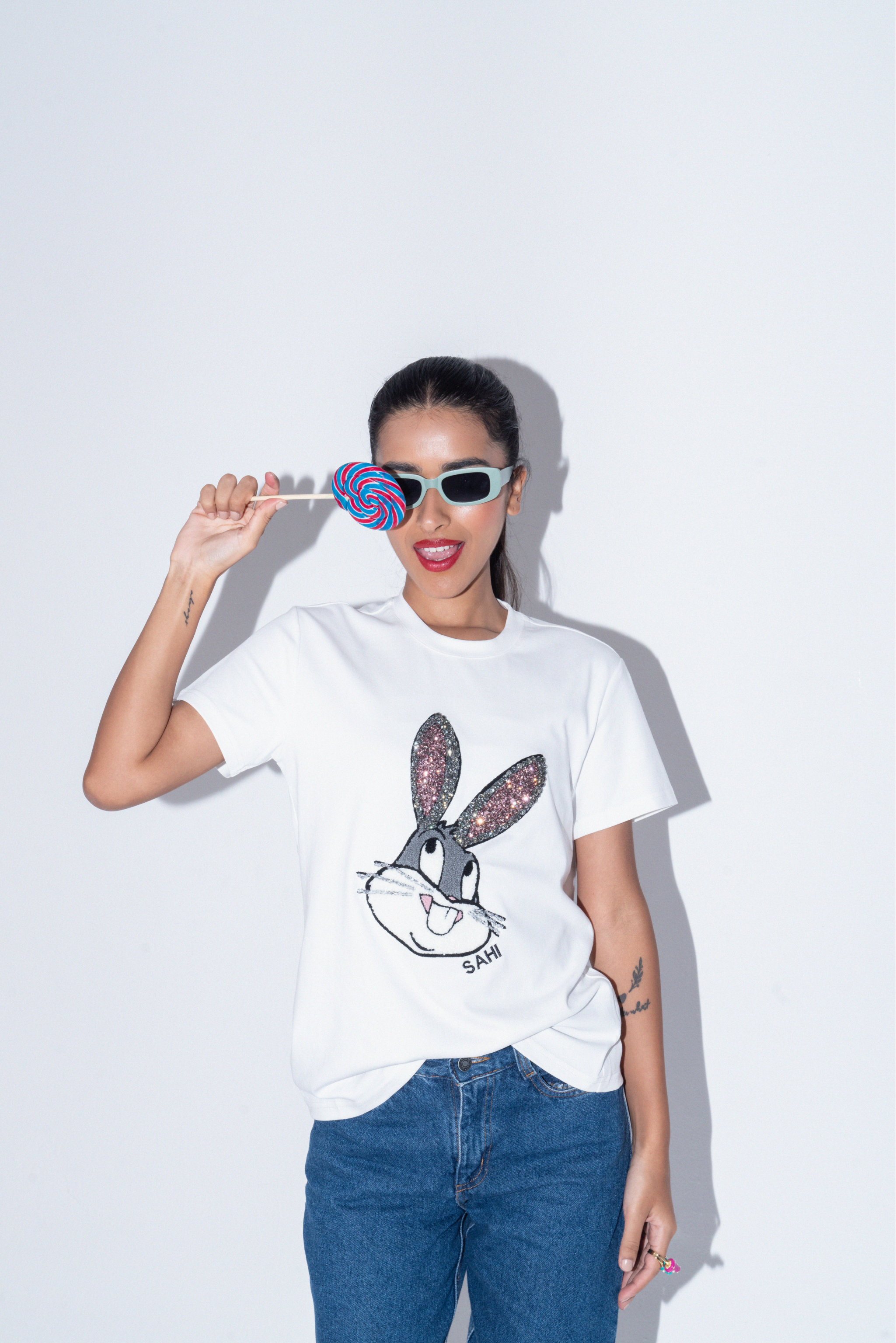 Pop Art Rabbit Unisex T-Shirt