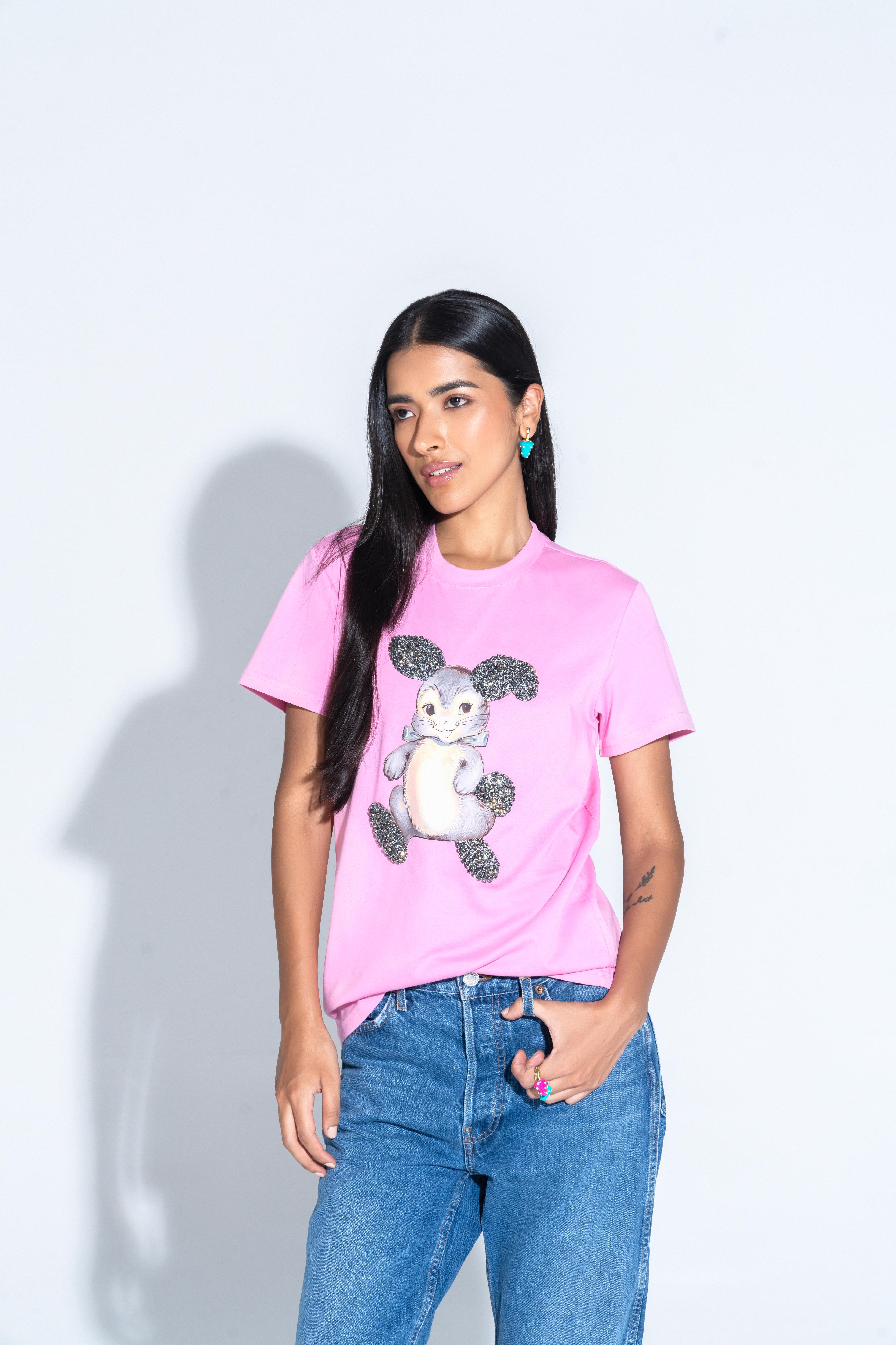 Pop Art Bunny Unisex T-Shirt